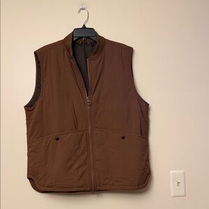 Barbour Re-Engineered Liddesdale Gilet in a brown